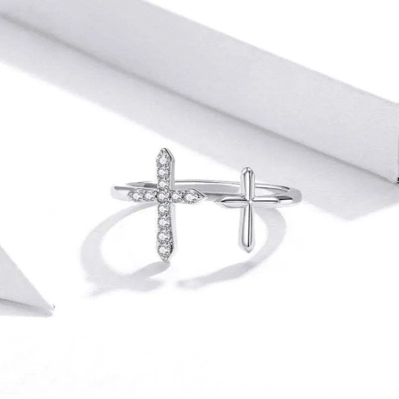 Christian Ring <br> Duo Ring (Silver)