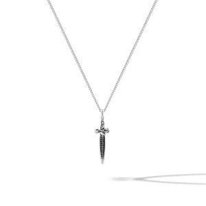 Dagger Pendant - Black Onyx