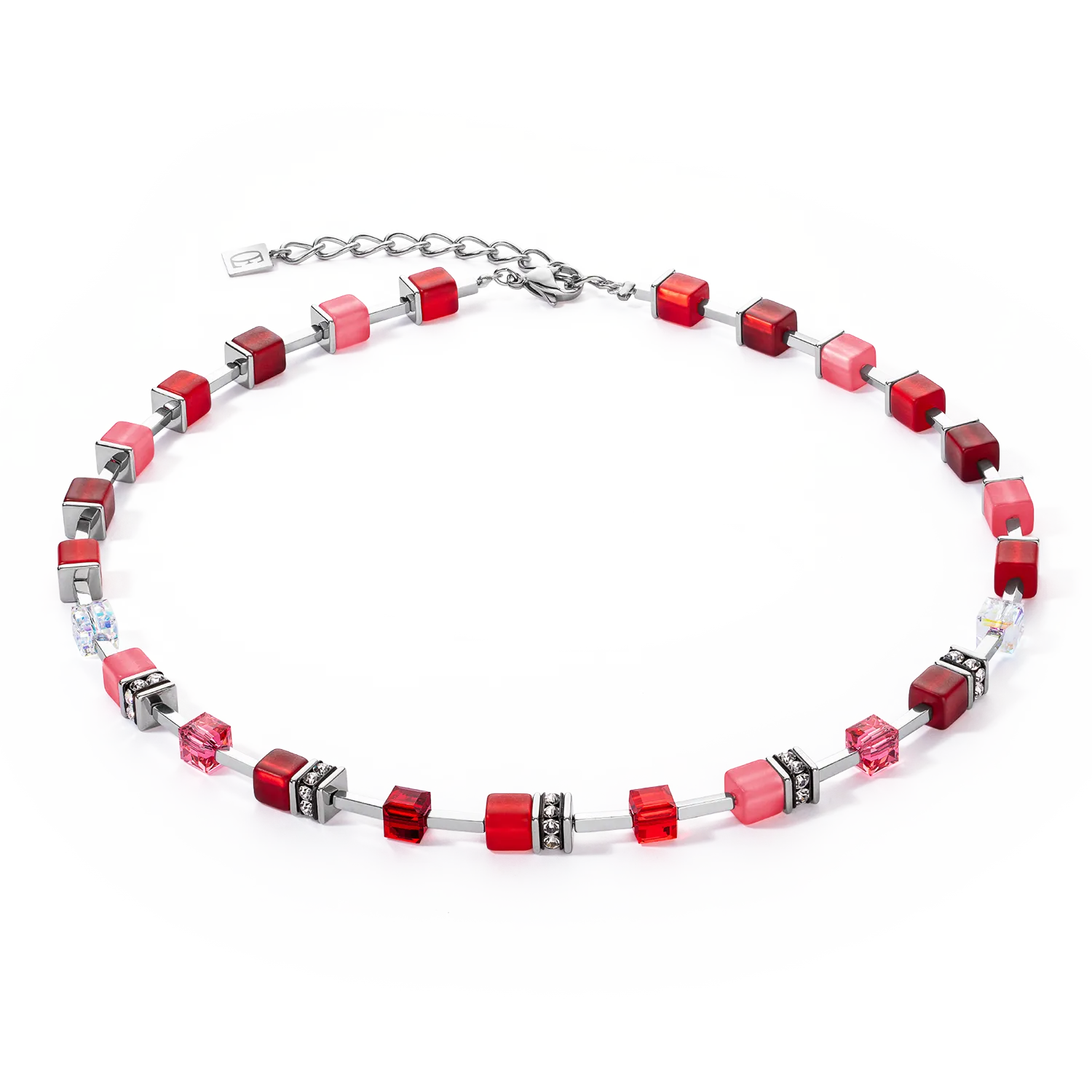 GeoCUBE® Iconic Pure Necklace Red