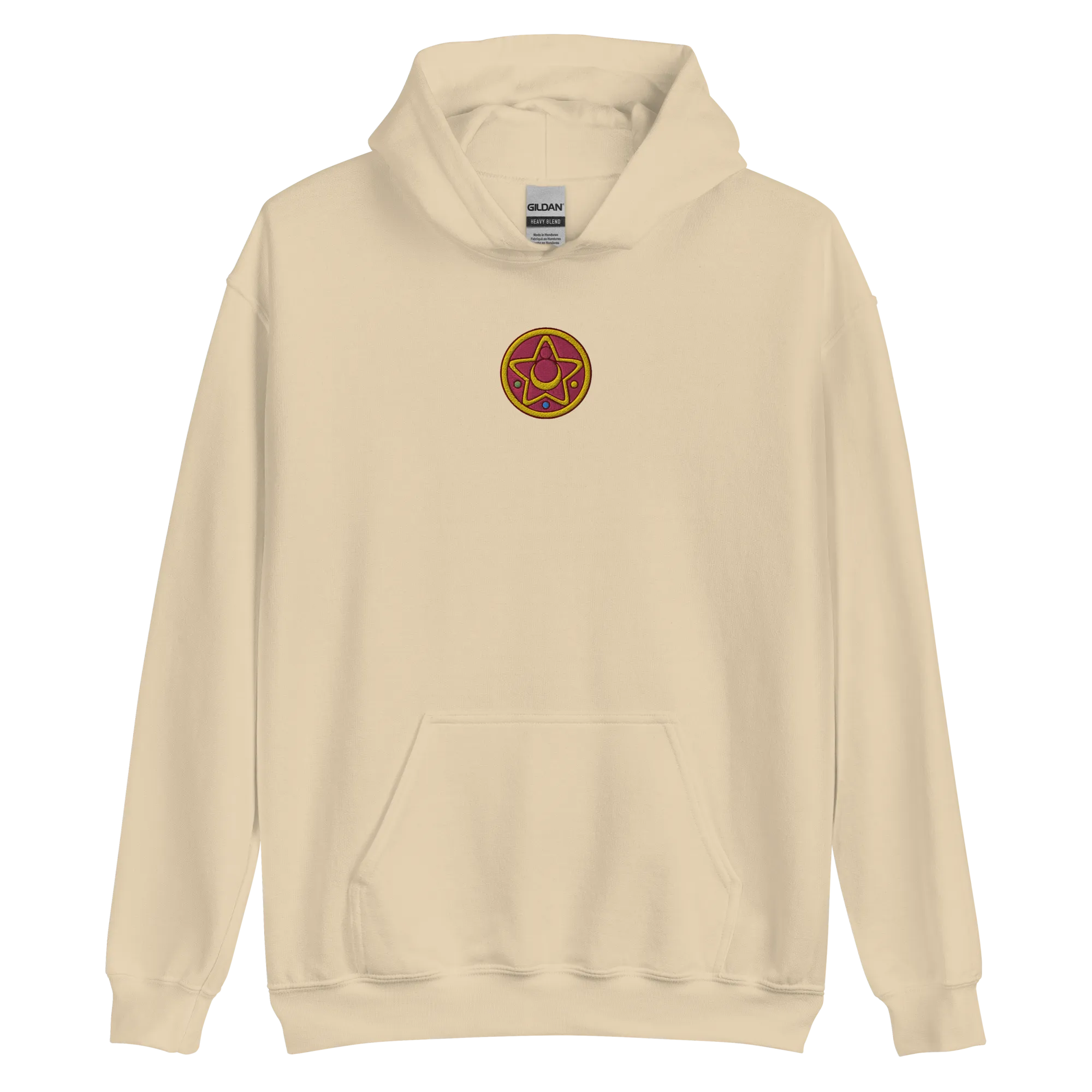 Magical Girl Compact Embroidered Hoodie