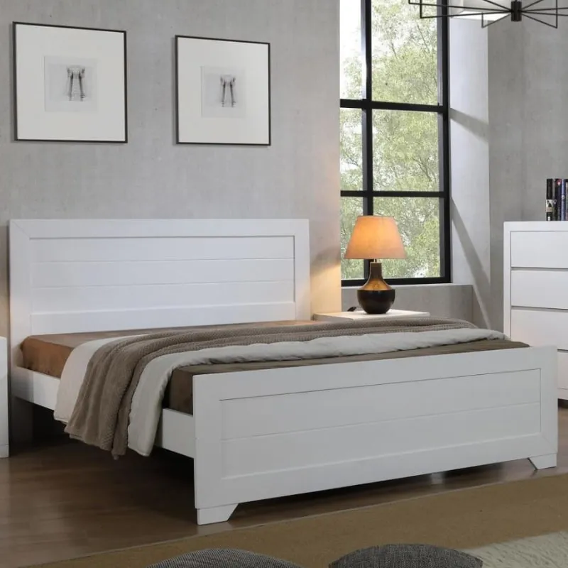 Zircon White Painted 4 Ft Bed